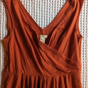 Sundance Terracotta Wrap Dress